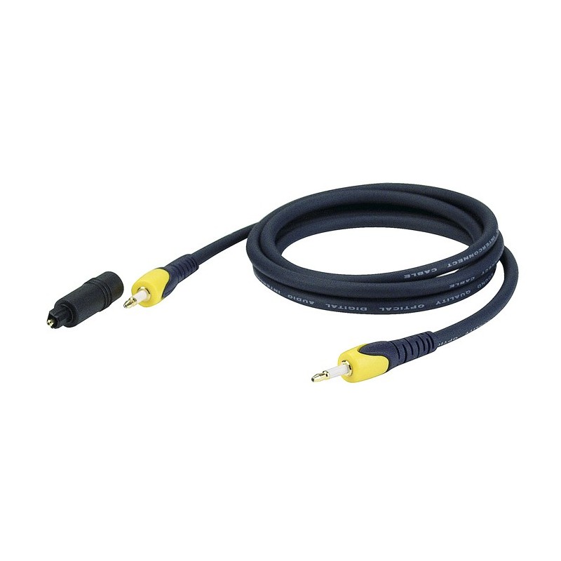 DAP FOP0275 FOP02 - Miniplug to Miniplug Black